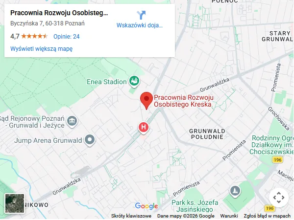 Lokalizacja dodatkowa w Poznaniu - ul. Byczyńska 7